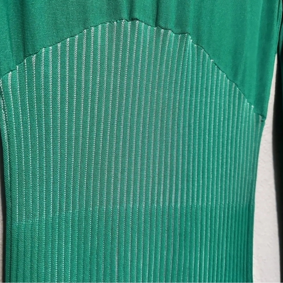 NWT ZARA | Pleated Midi Dress - Picture 5 of 10